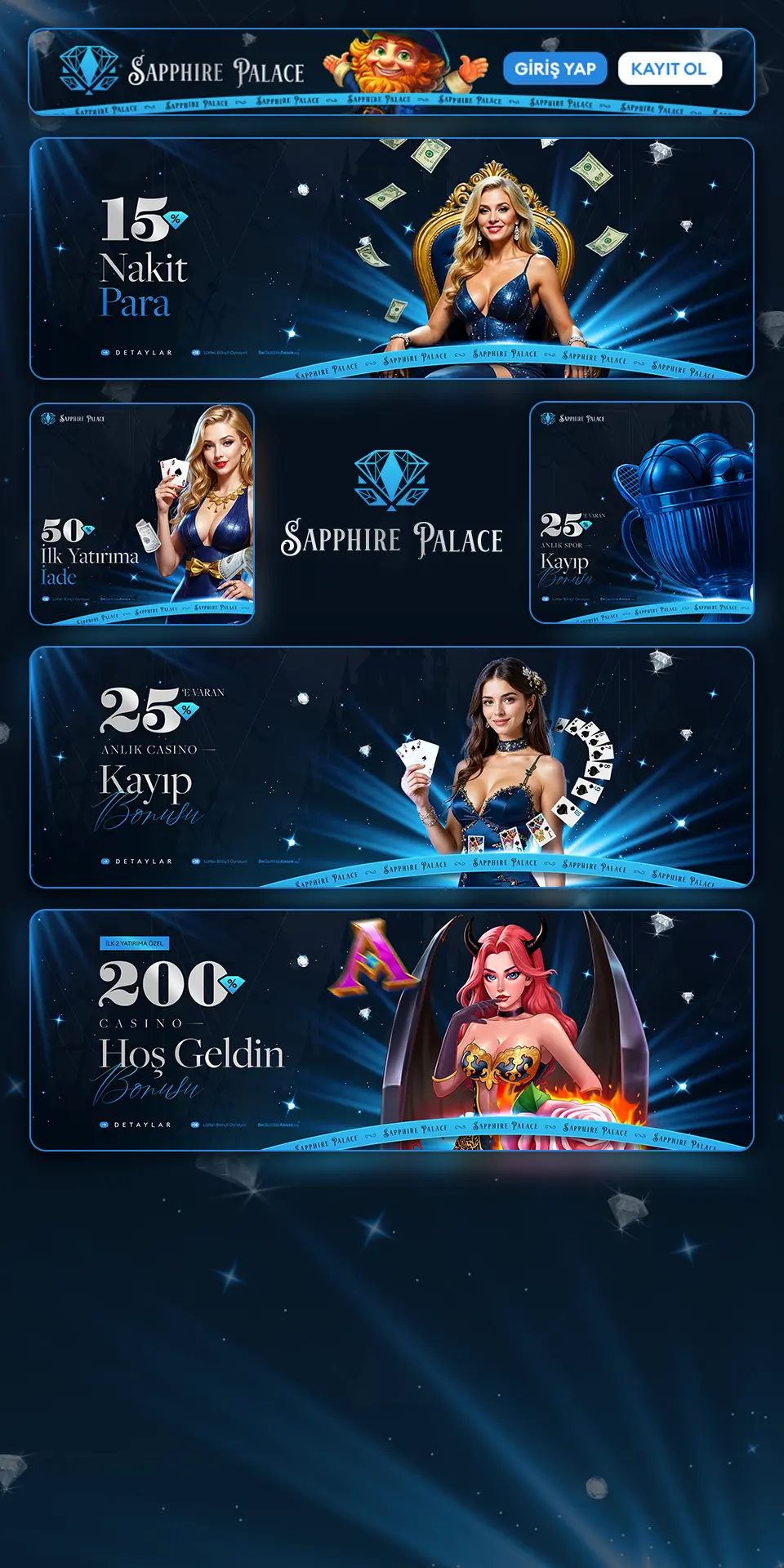 Sapphire Palace Giriş